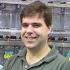 Scott Dougan in the zebra fish facility