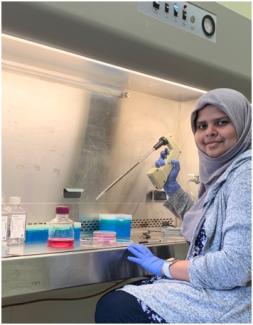 Zahra Abdul Nawaz, PhD Student in the Kipreos Lab