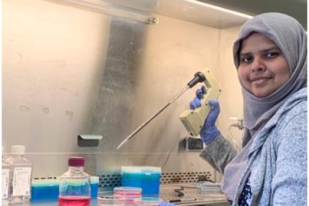 Zahra Abdul Nawaz, PhD Student in the Kipreos Lab